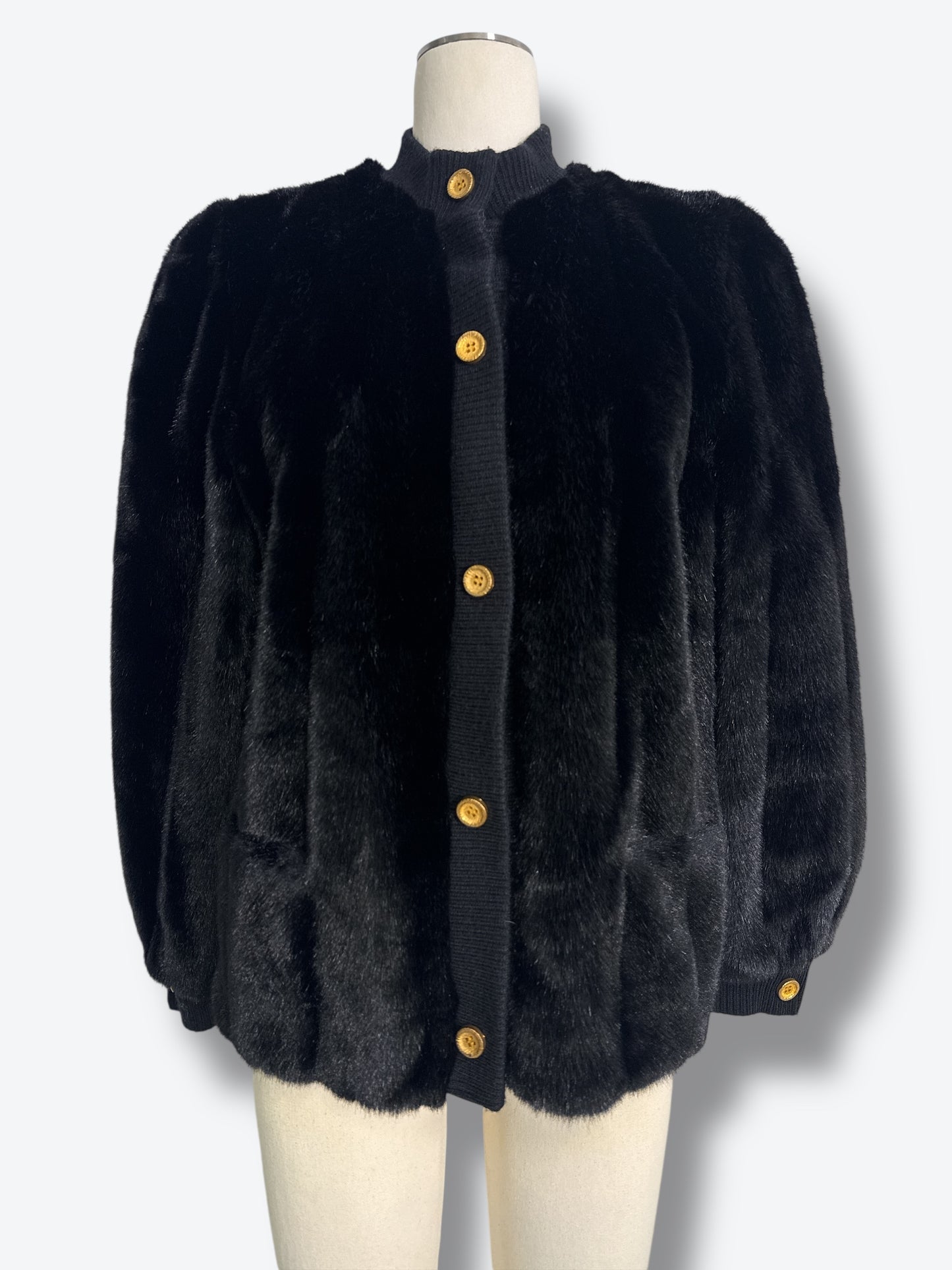 1970s Clemmie Jordan Faux Fur Jacket