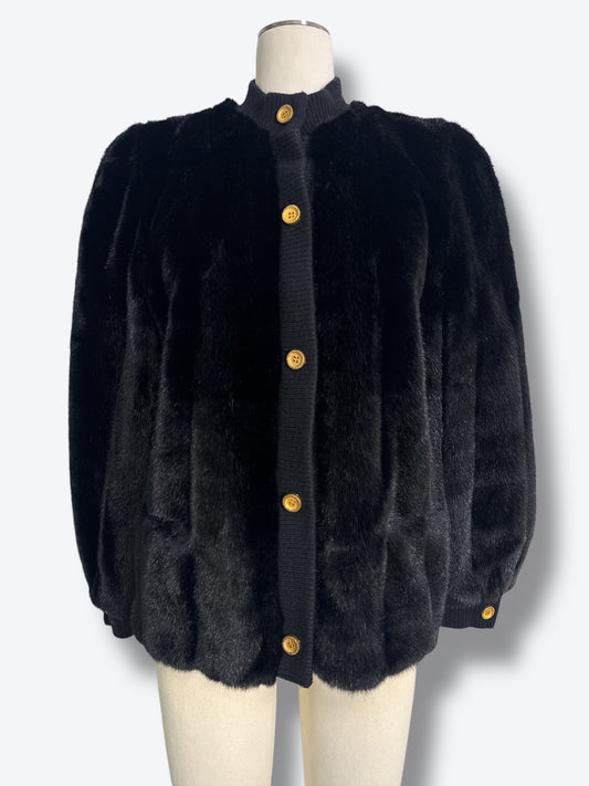 1970s Clemmie Jordan Faux Fur Jacket