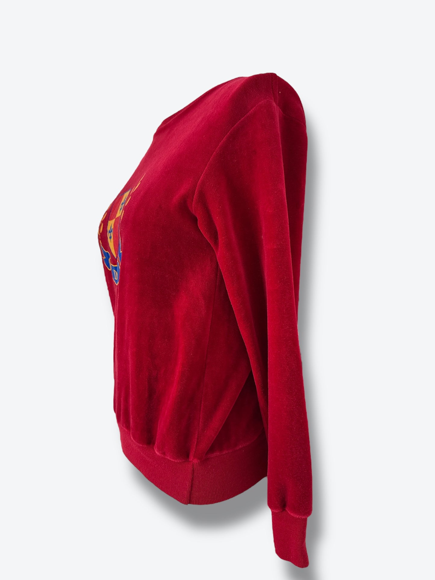 Christian Dior “Jeune Homme” Velour Top