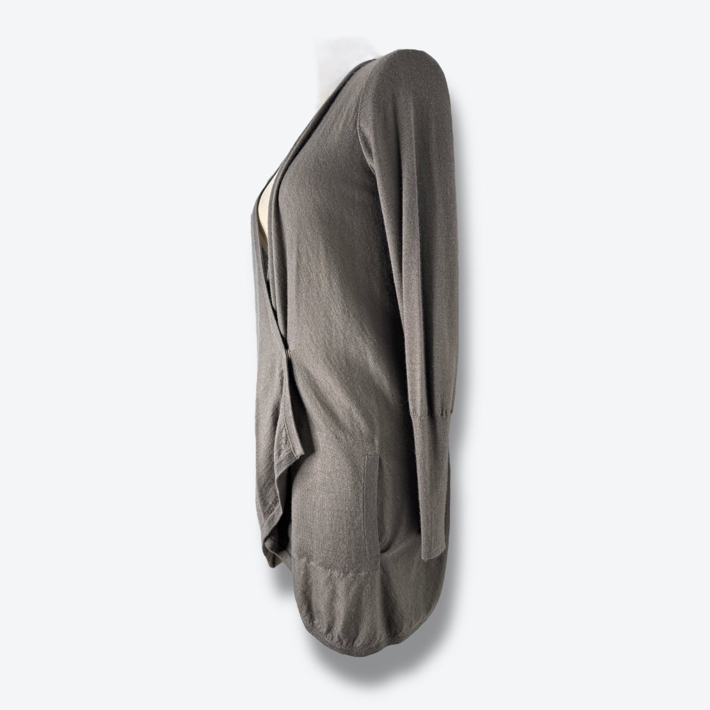 1990s Brunello Cucinelli Cashmere Wrap Sweater