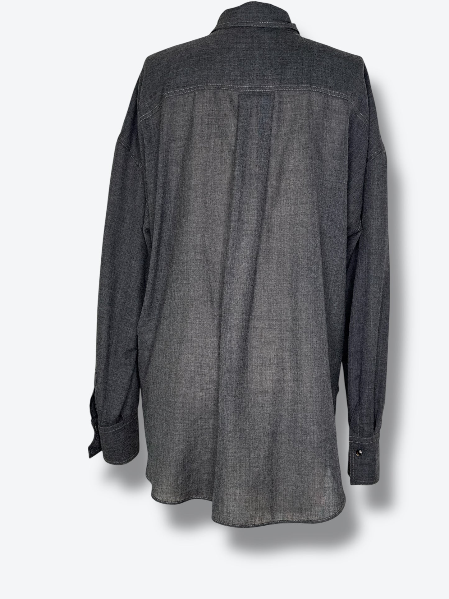 2000s Brunello Cucinelli Snap Button Top