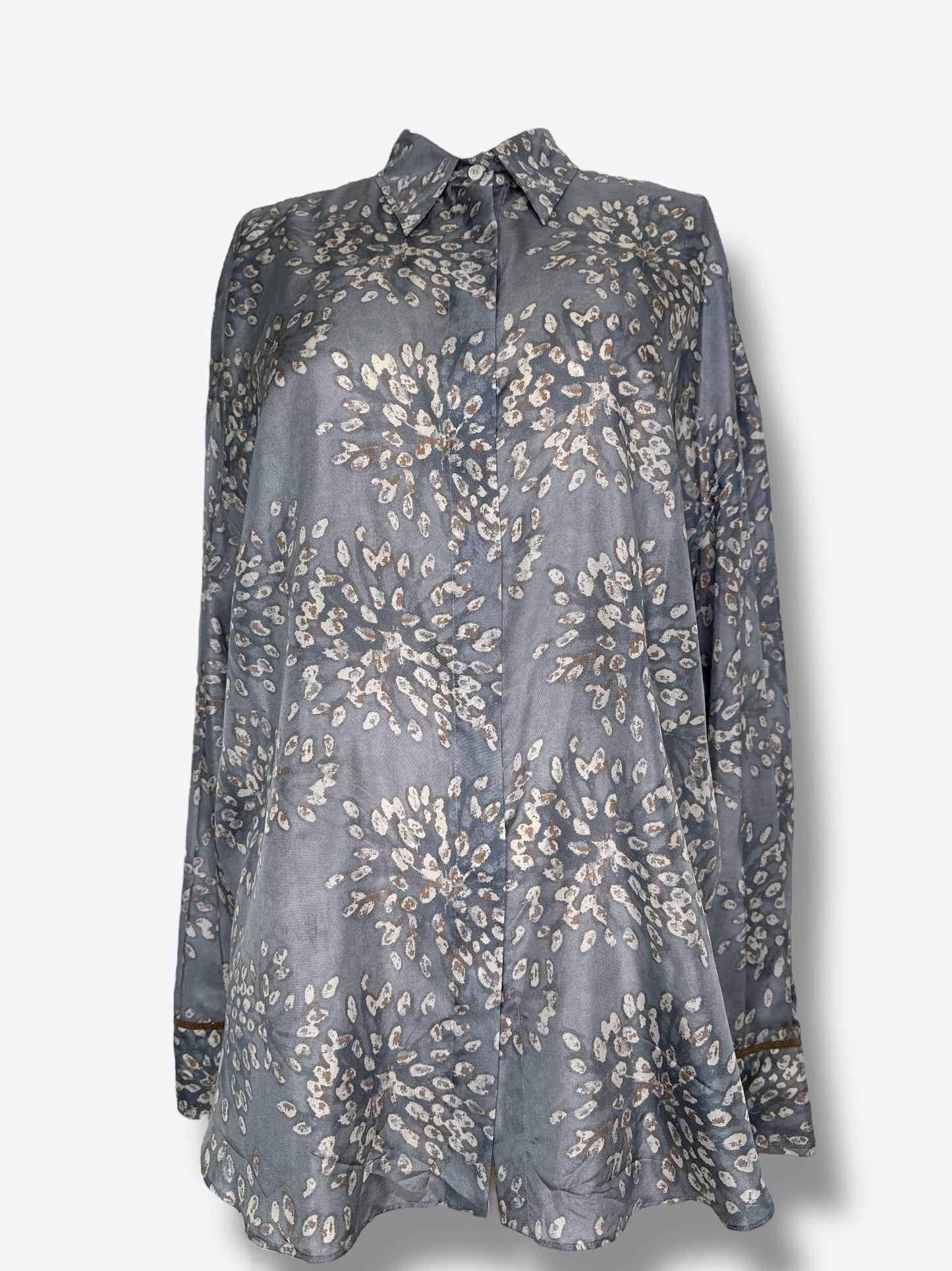 1990s Brunello Cucinelli Silk Top