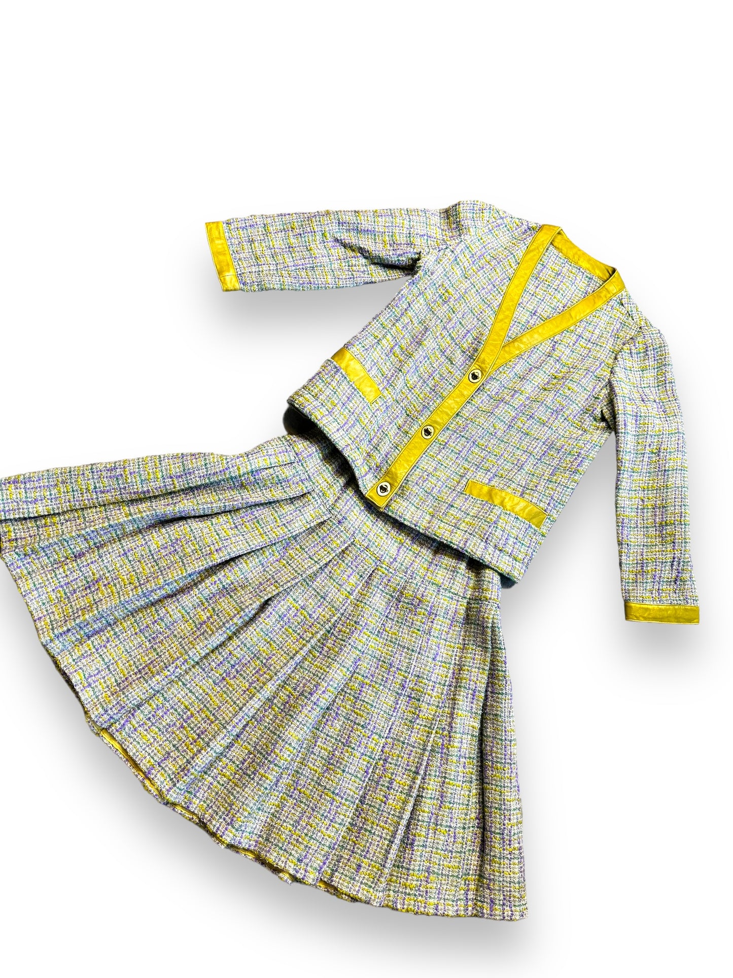 Vintage Bonnie Cashin Sills Tweed 2 Piece Suit