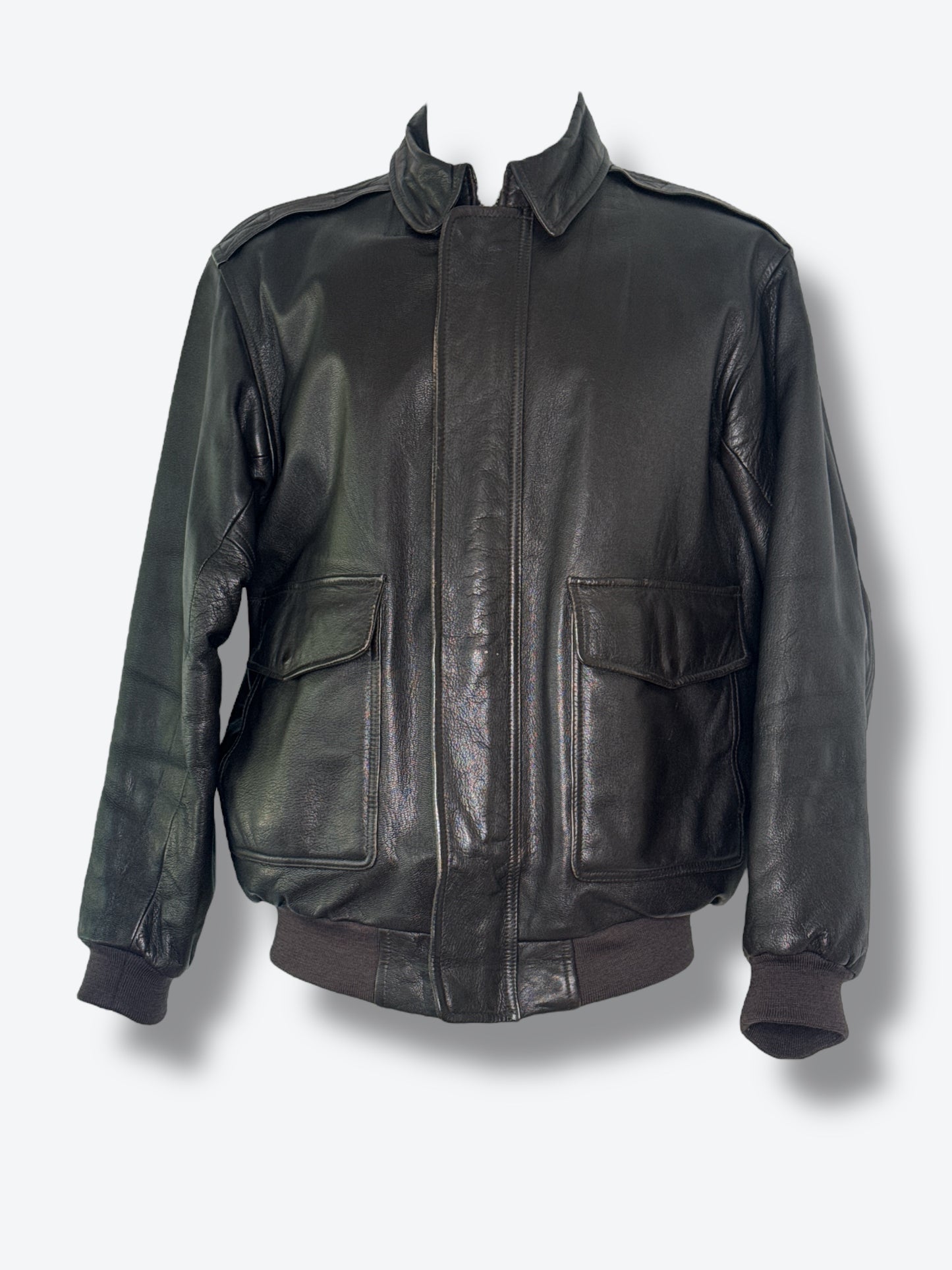 1990s L.L. Bean Leather Bomber