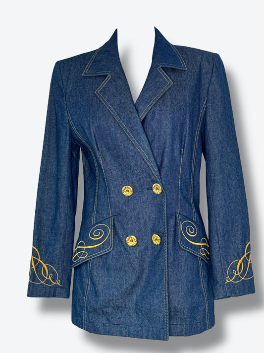 1980s Guy Laroche Denim Jacket
