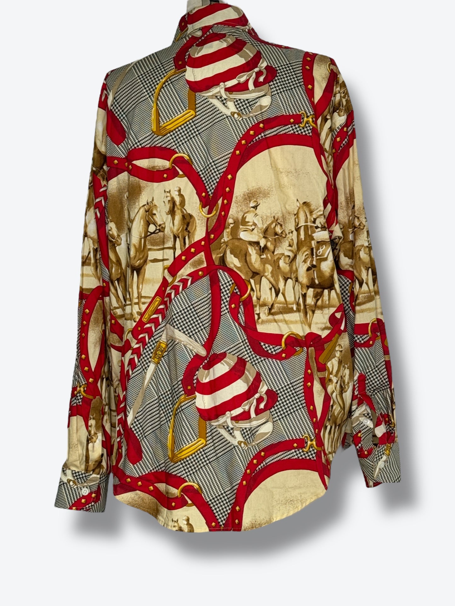 1990s Escada Sport Equestrian Blouse
