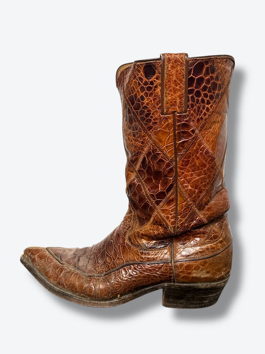 1970s Justin Cowboy Boots (Men)