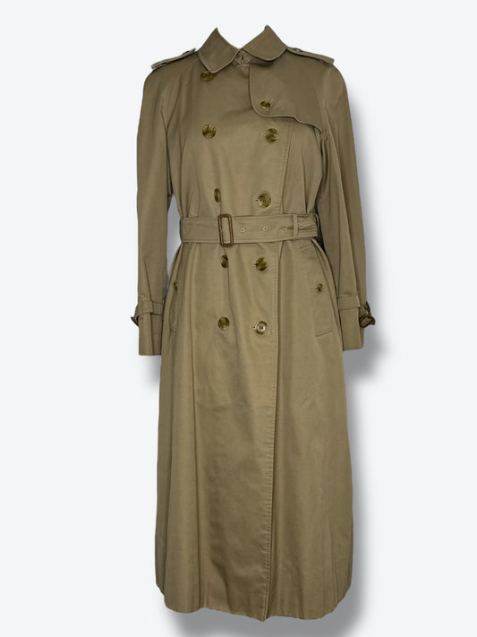 1980a Burberrys Trench Coat with Lining