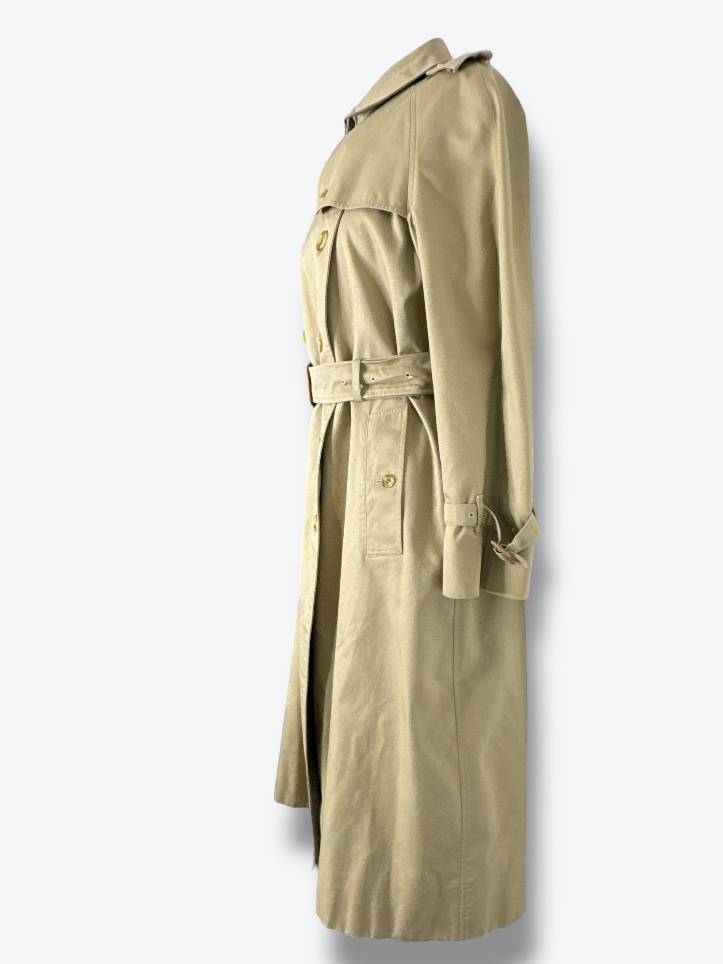 1980a Burberrys Trench Coat with Lining