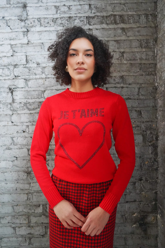 Trend: Nanette Lepore “Je T’aime” Sweater
