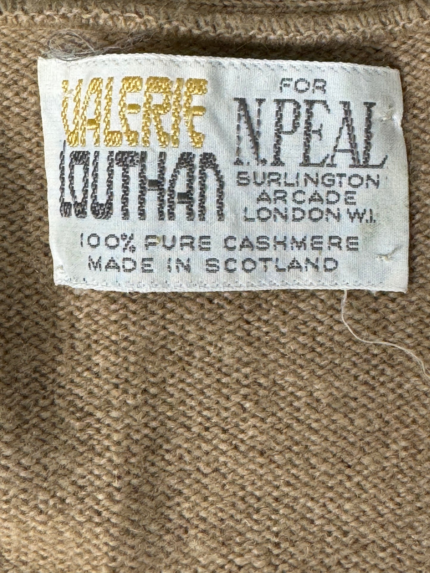 Valerie Louthan Cashmere Wrap Tie Sweater
