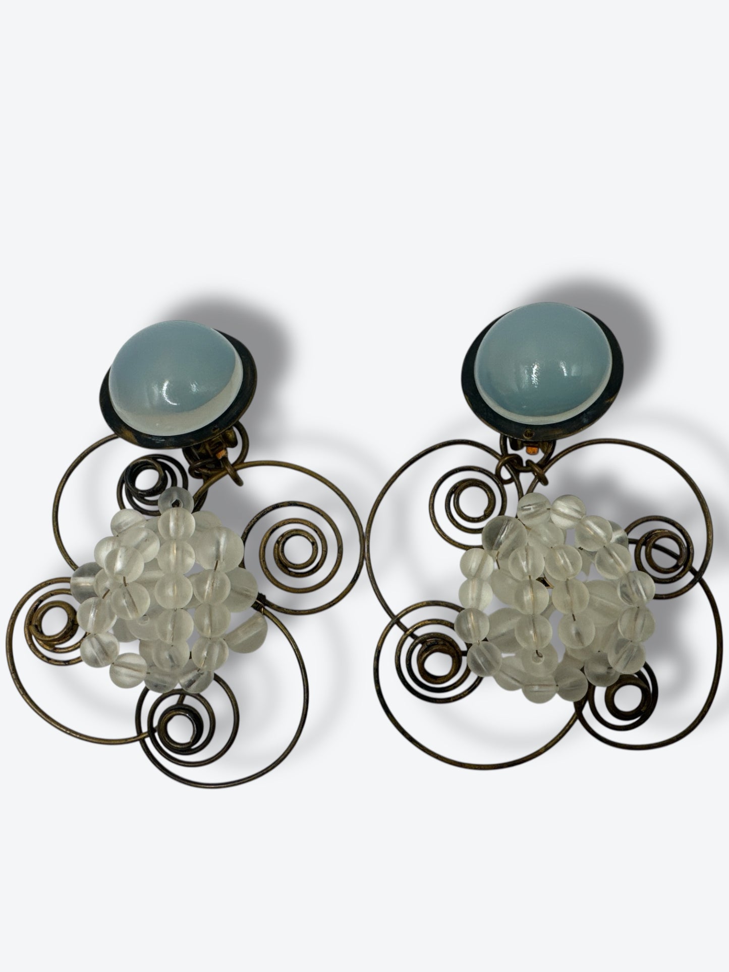 Vintage Clip On Earrings