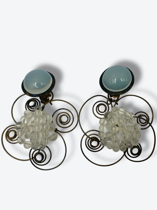 Vintage Clip On Earrings