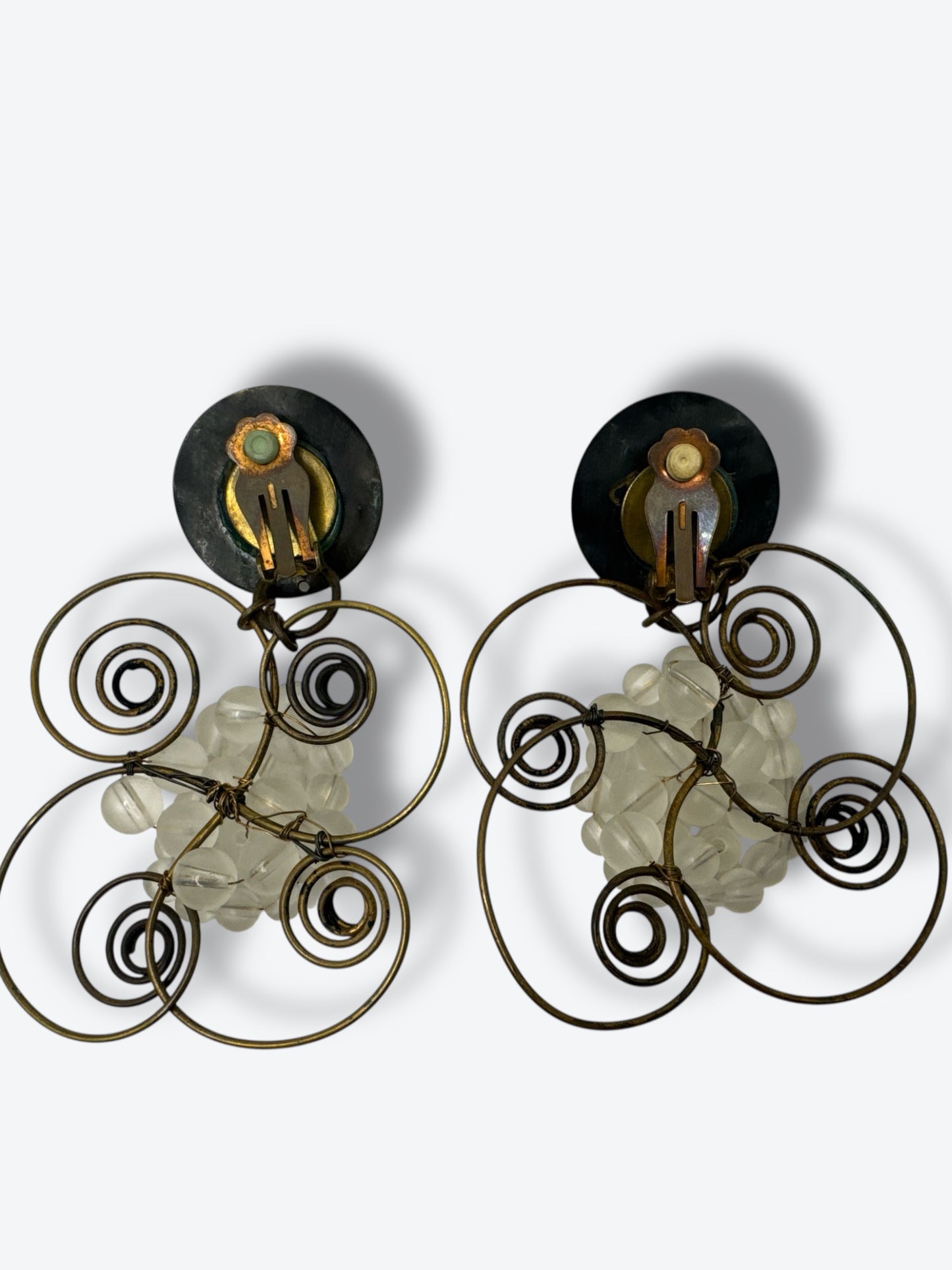 Vintage Clip On Earrings