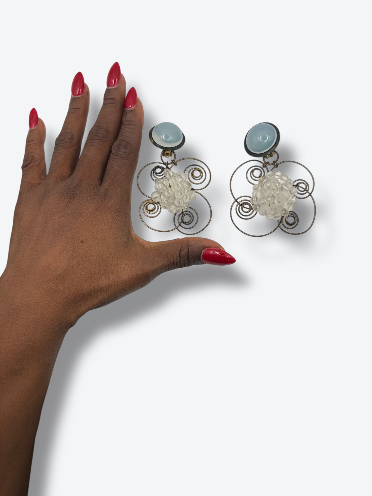 Vintage Clip On Earrings