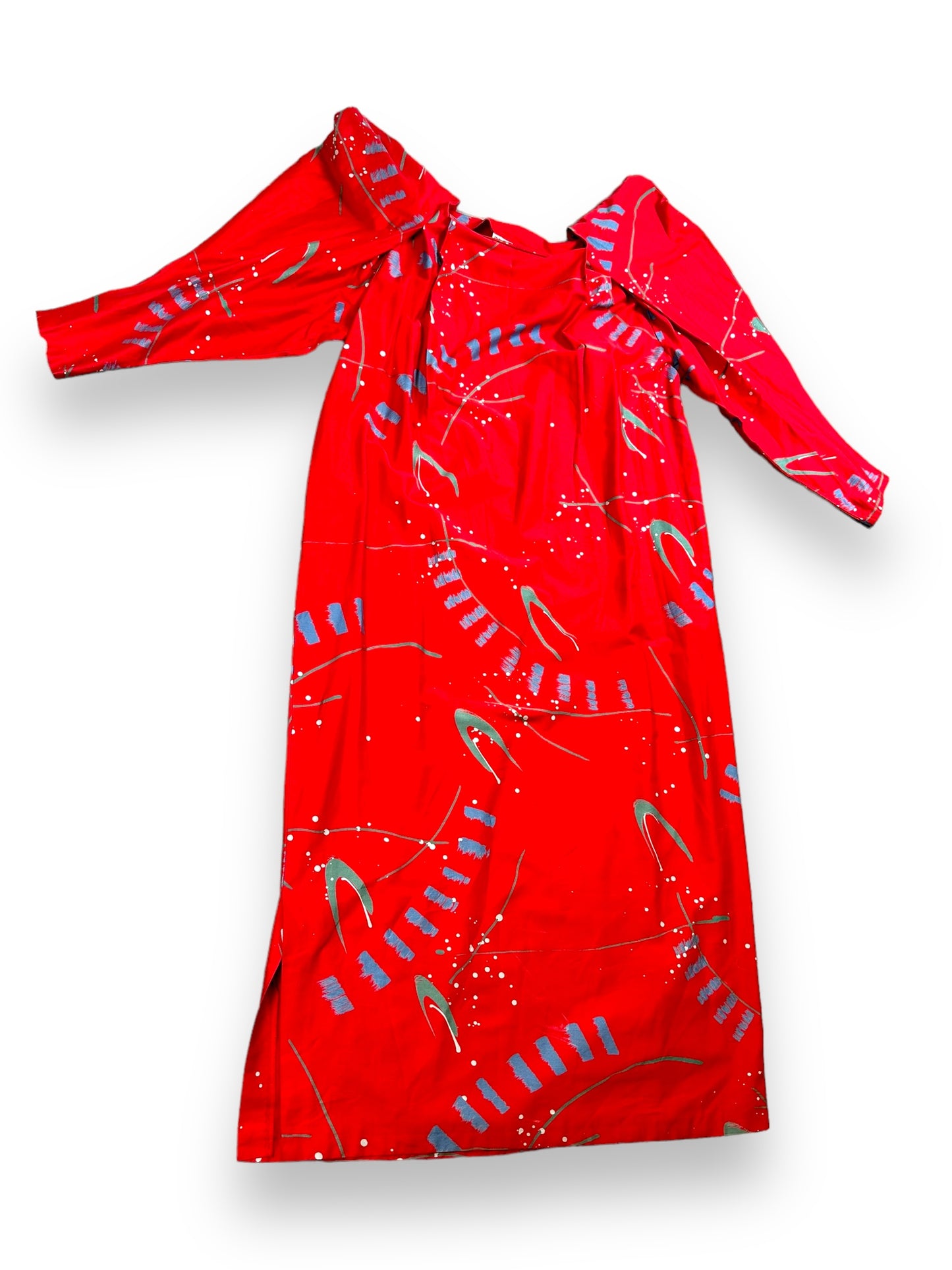 1970's Marimekko Paint Splatter Dress