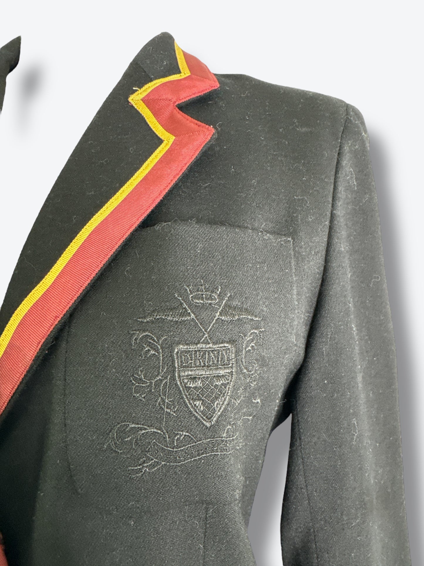 Y2K DNKY Wool Collegiate Style Blazer