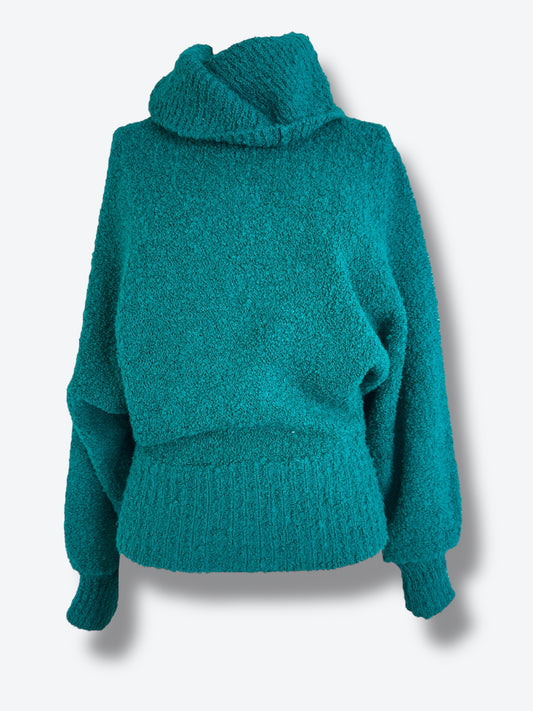 1970s “Oh Bachs” Acrylic Sweater