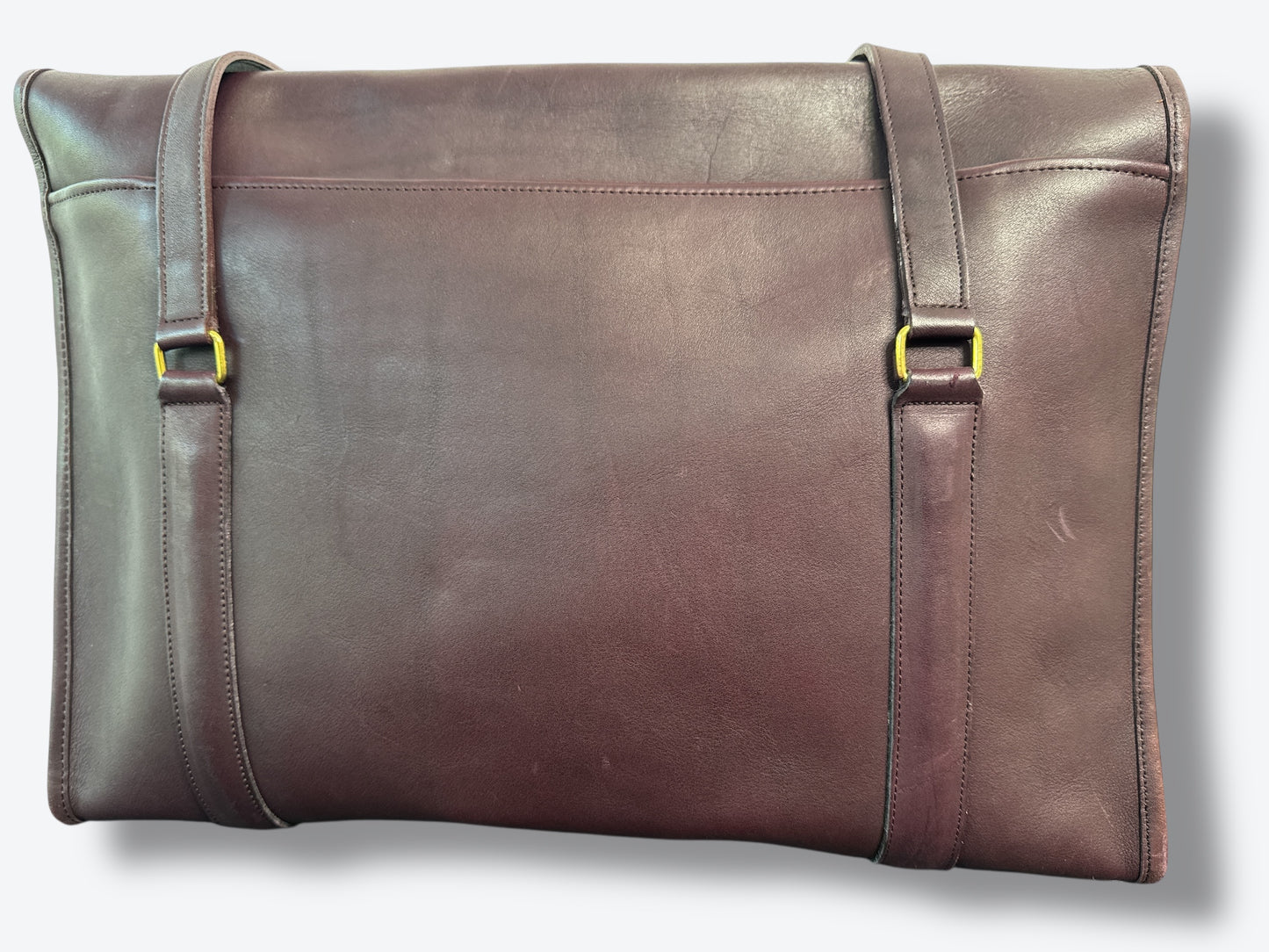 1970s Coach “Classic Leather” Satchel Tote (Made USA)