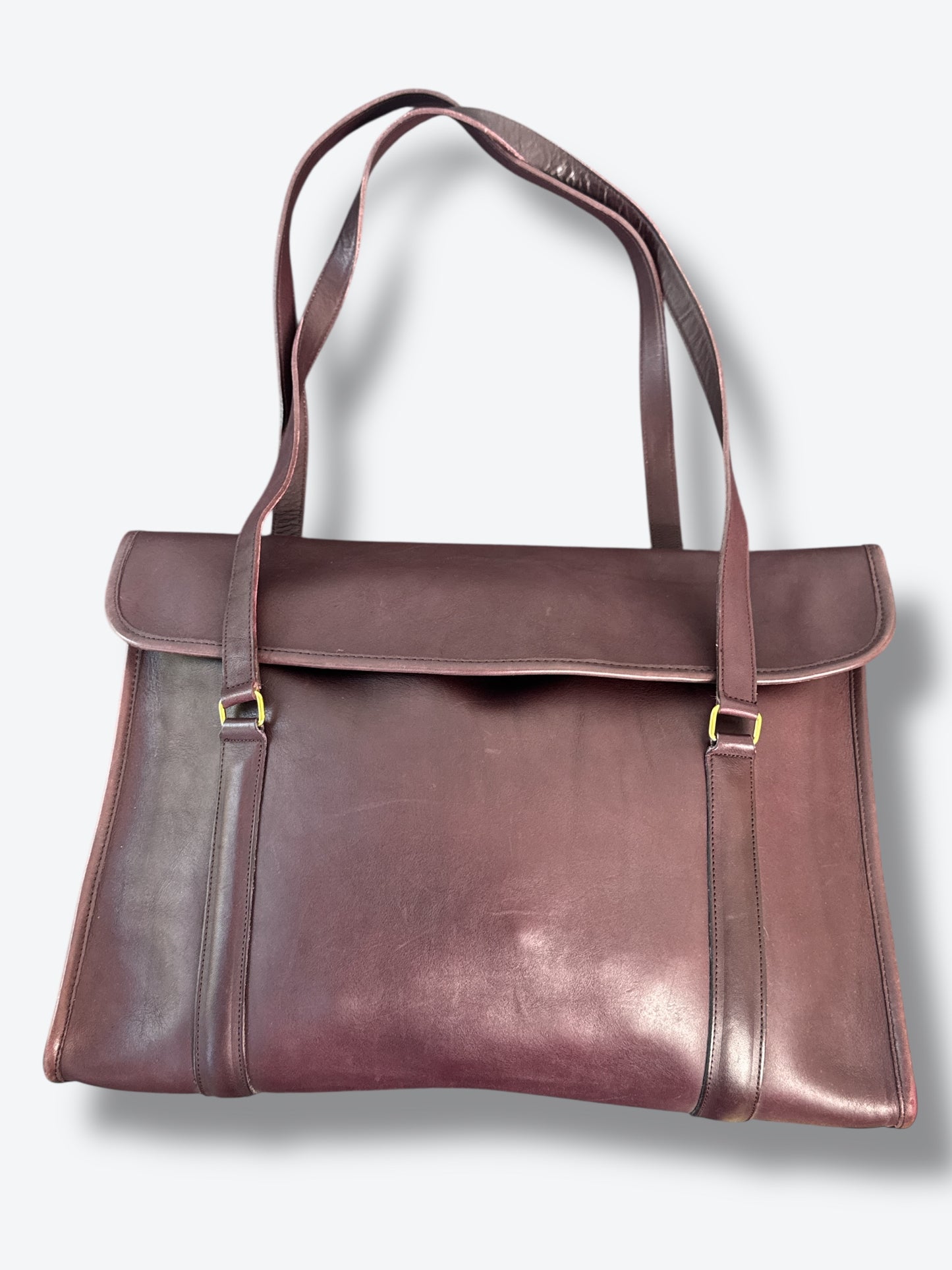 1970s Coach “Classic Leather” Satchel Tote (Made USA)