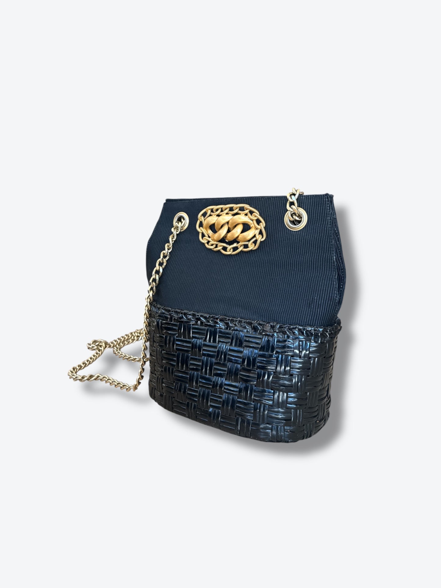 1980s Rodo Italy Chain Crossbody Bag