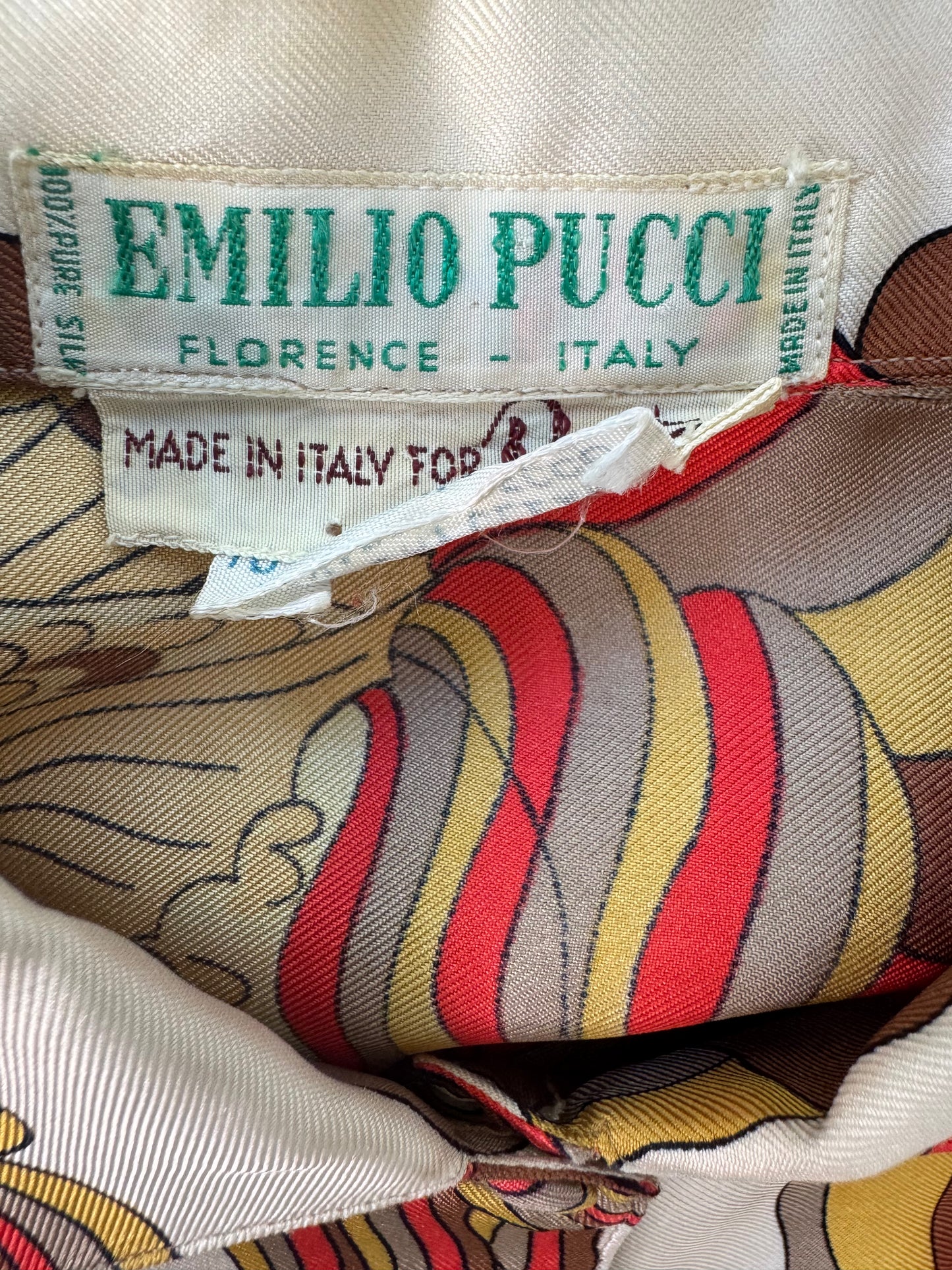 1970s Emilio Pucci Fish Top