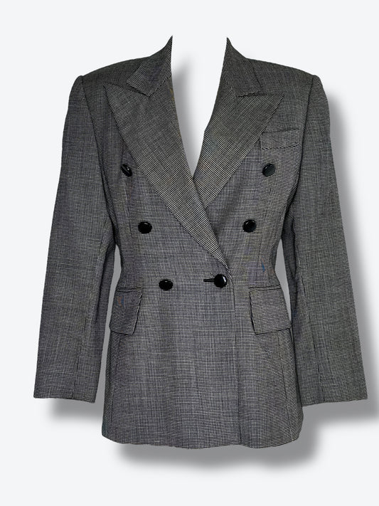 1990s Escada Houndstooth Blazer