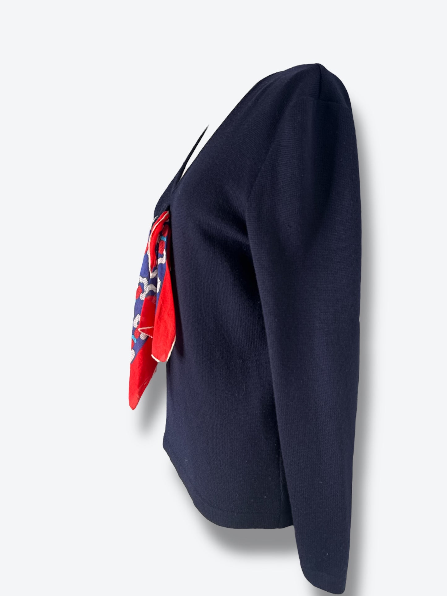 1980s Valentino Scarf Sweater