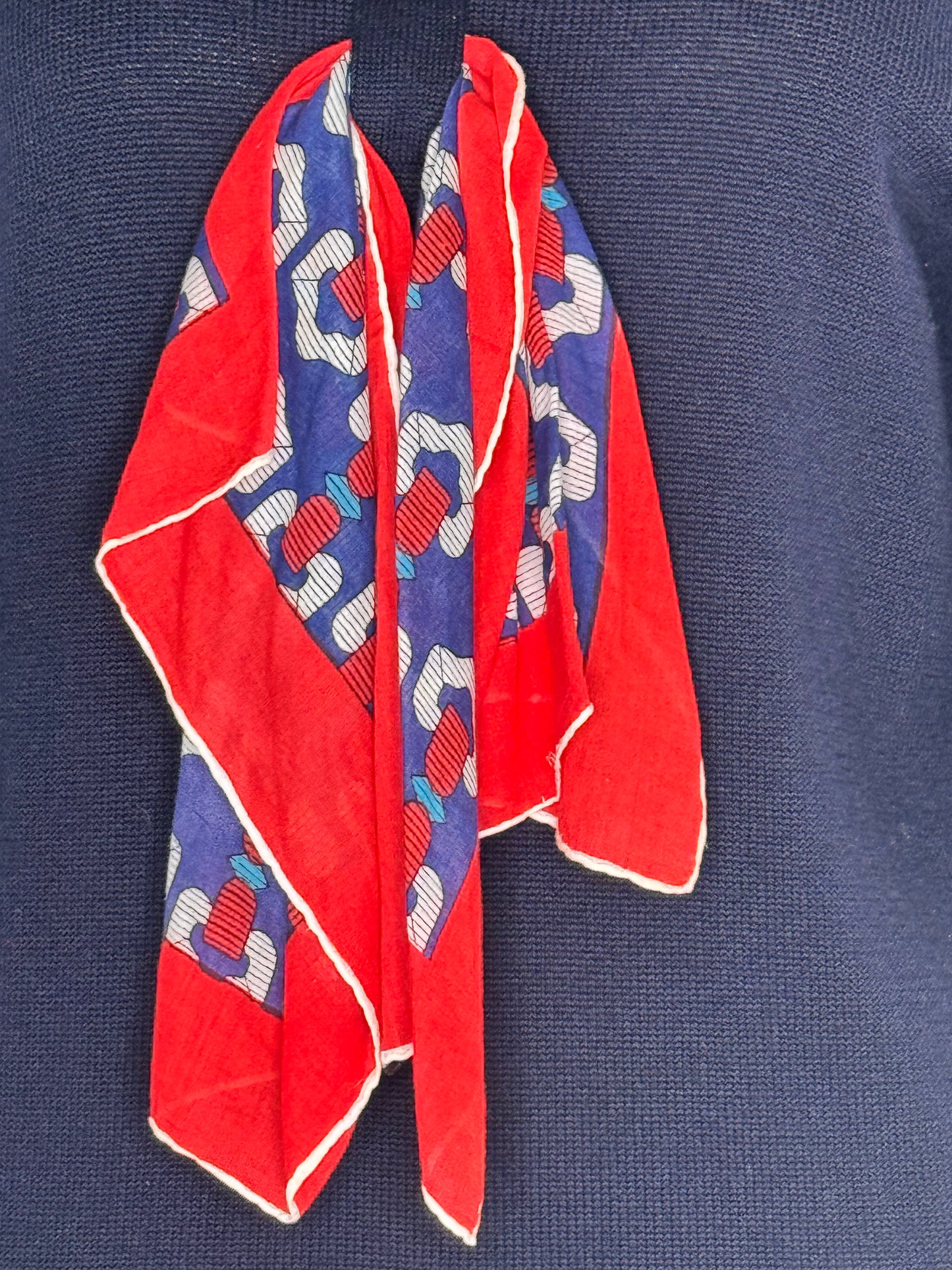 1980s Valentino Scarf Sweater