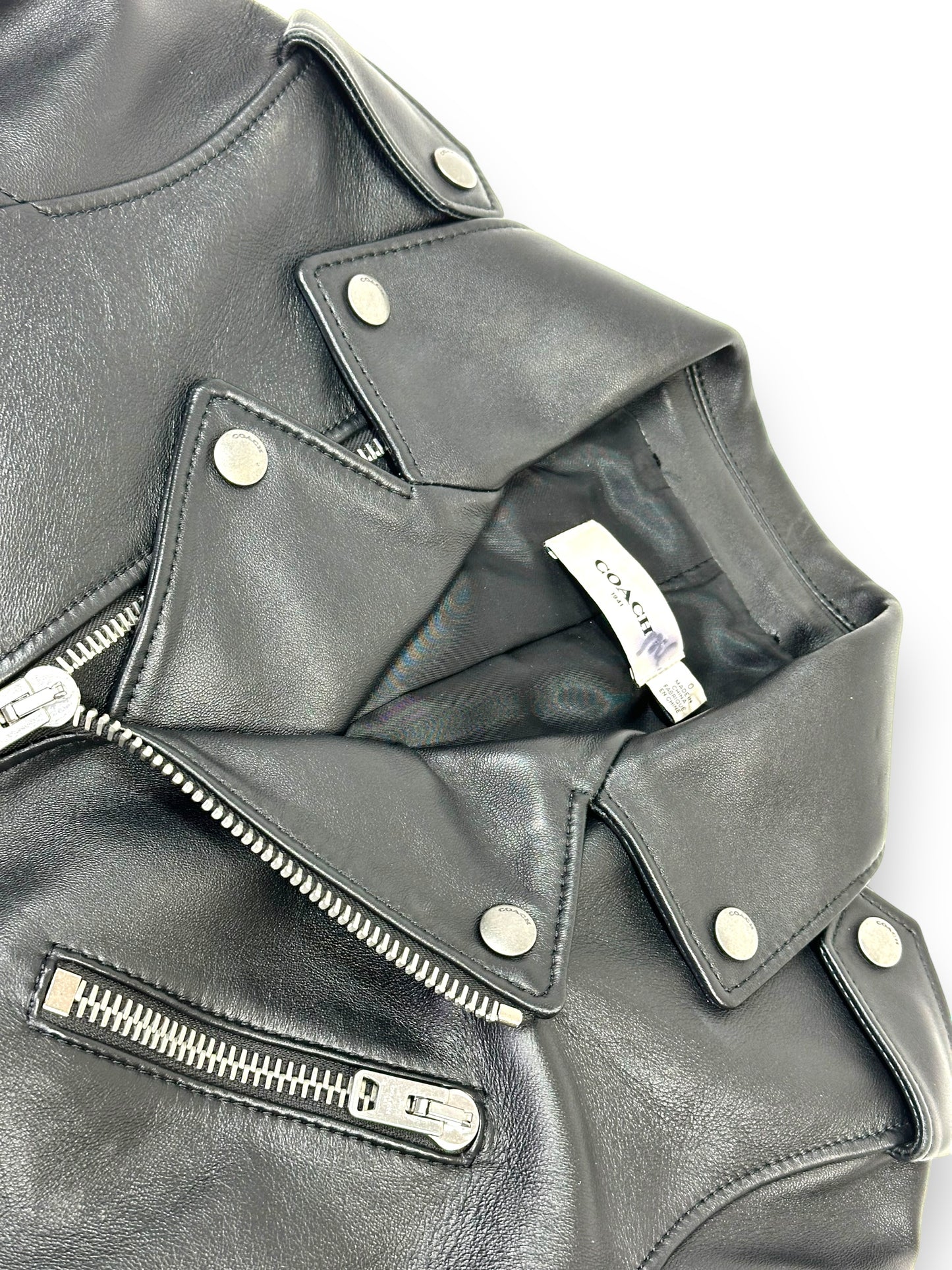 2019 Coach Perfecto Leather Jacket