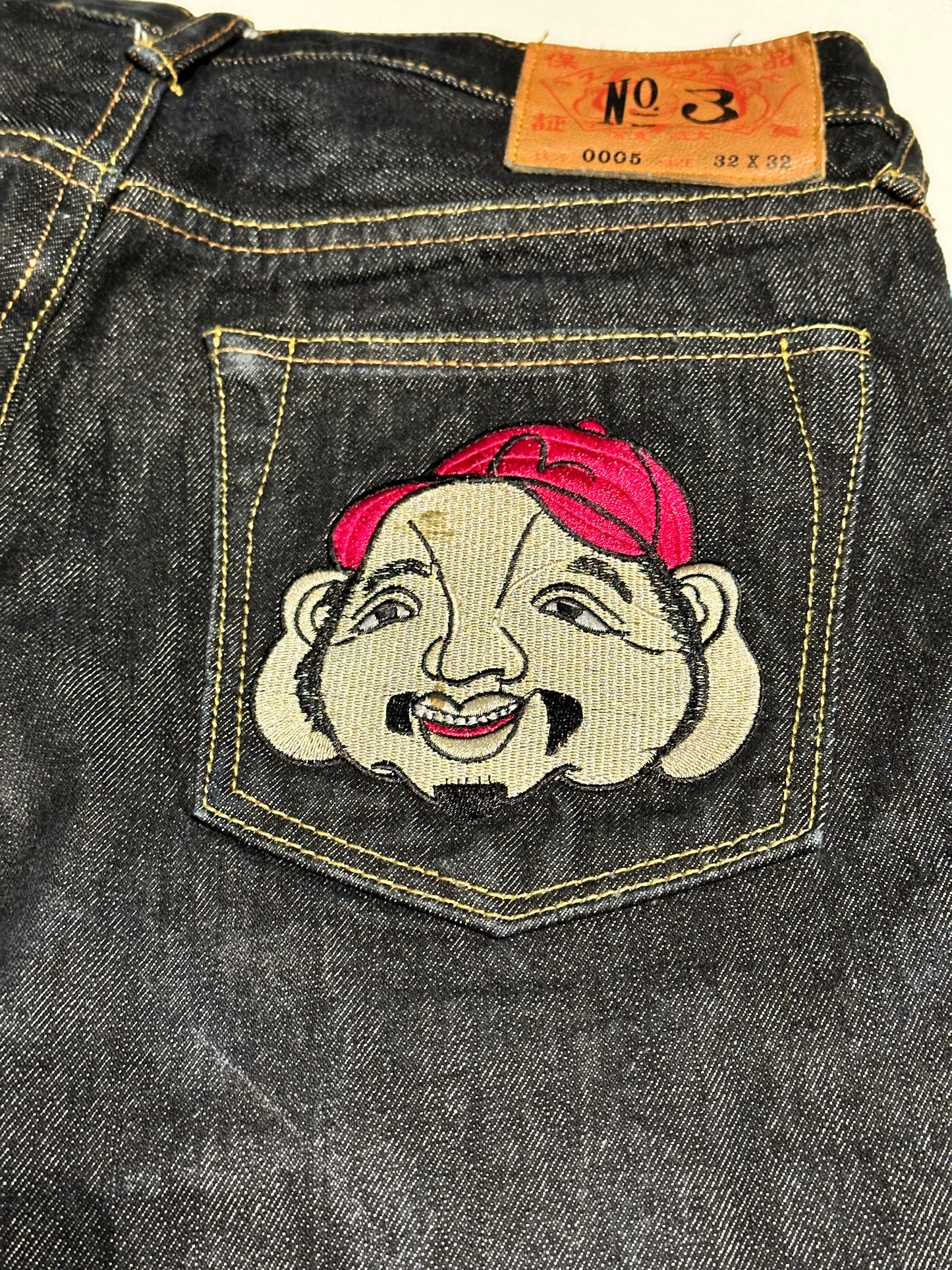 Y2K Evisu No 3 Japanese Denim Jeans