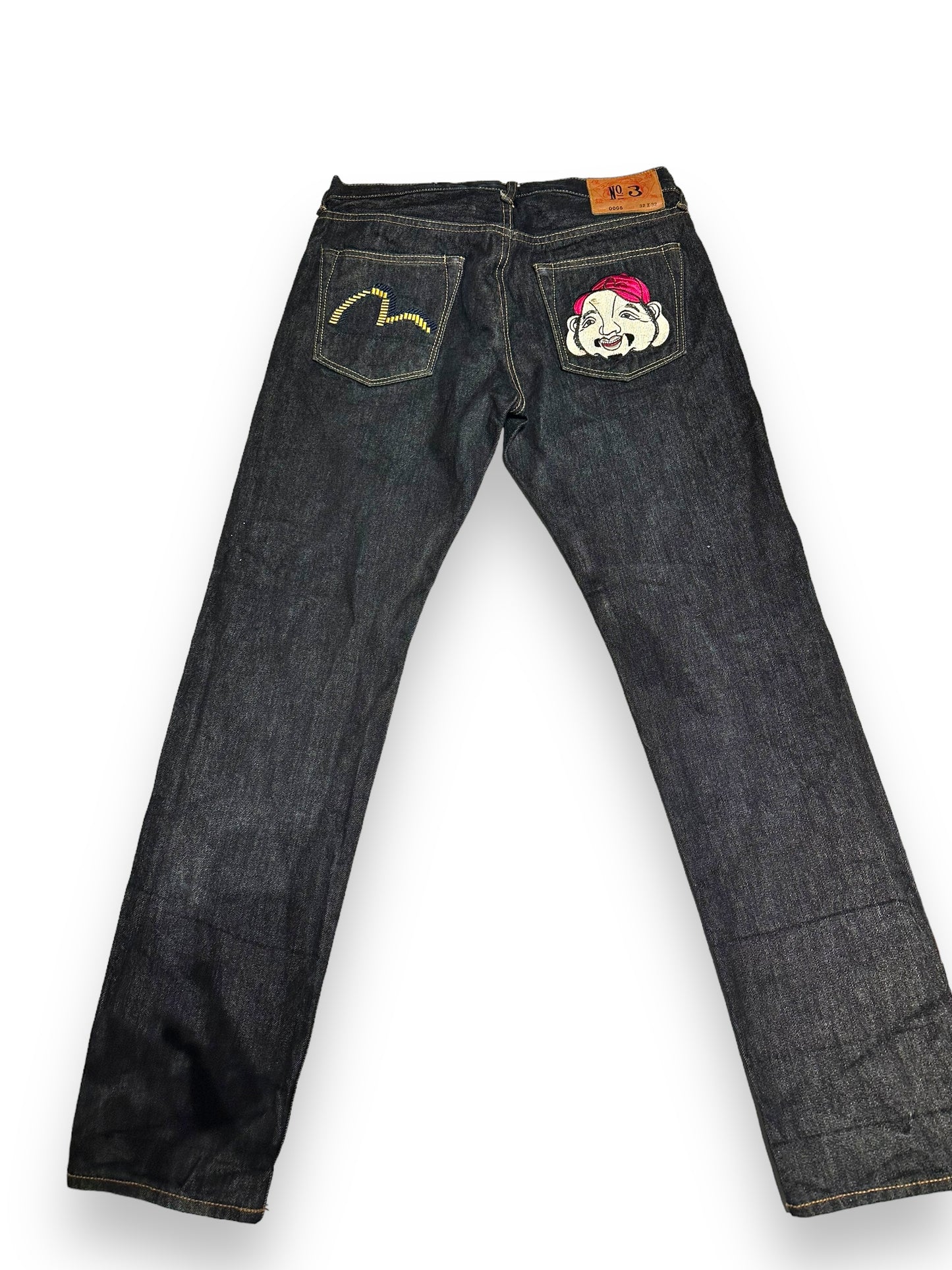 Y2K Evisu No 3 Japanese Denim Jeans