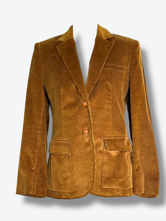 Vintage The Villager Corduroy Blazer – 1970s Preppy Classic