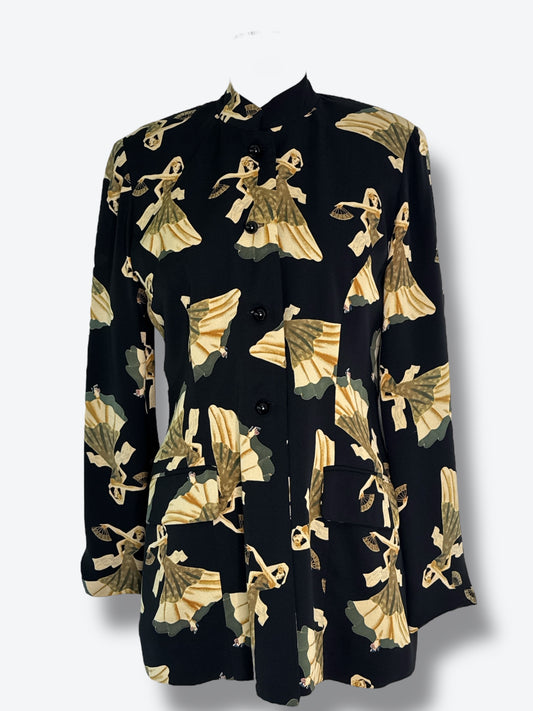 Vintage Lee Anderson New York Statement Jacket – 1980s/90s Art-to-Wear