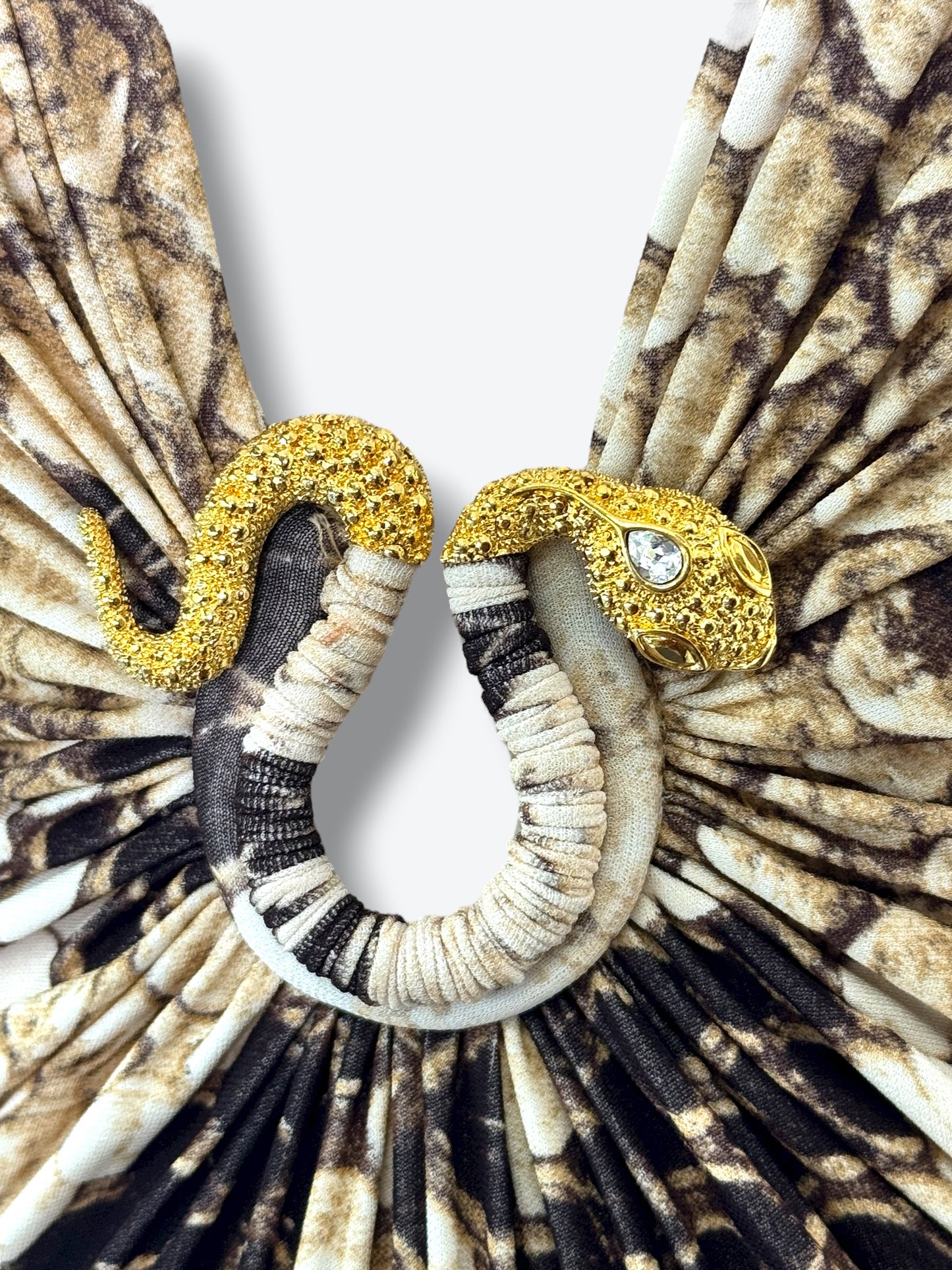 2000 Roberto Cavalli Snake Dress