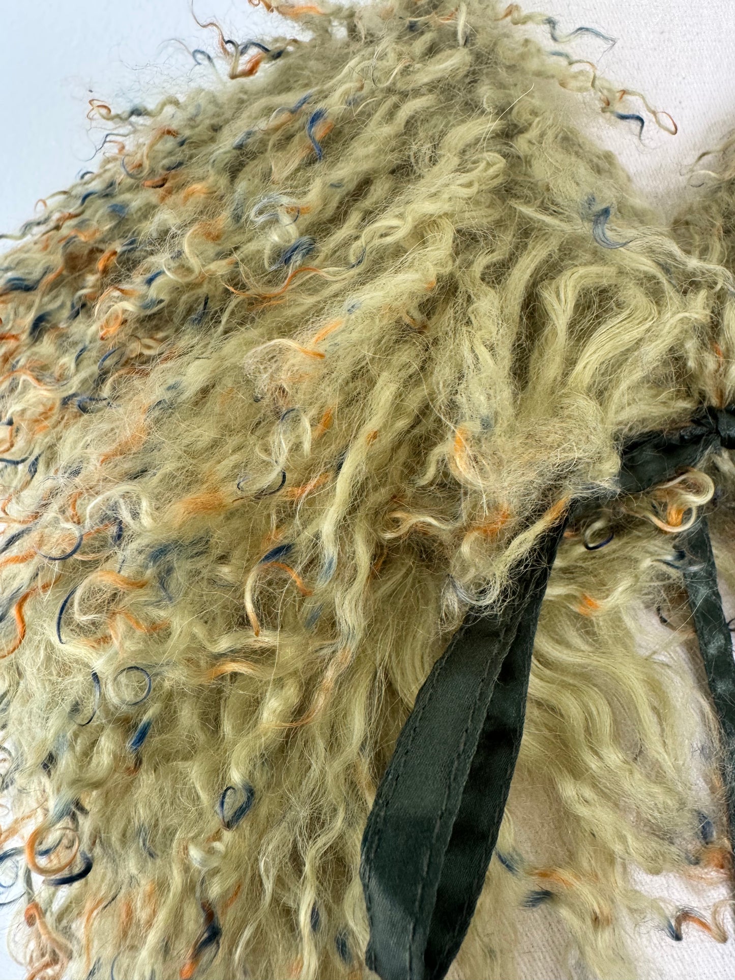 1970s Boho Revival Persian Lamb Collar