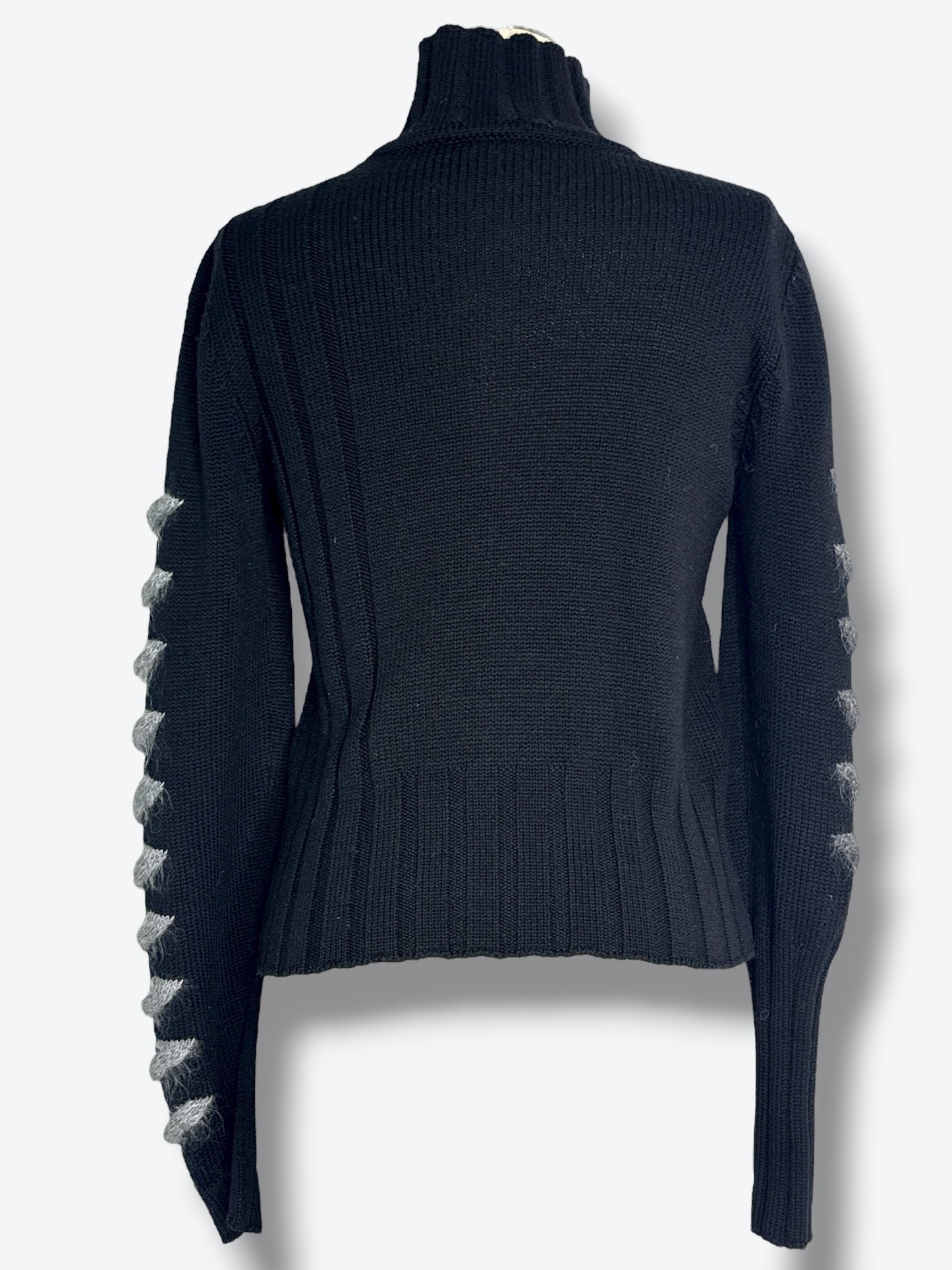 1990s Trend: Les Copains Textured Turtle Neck