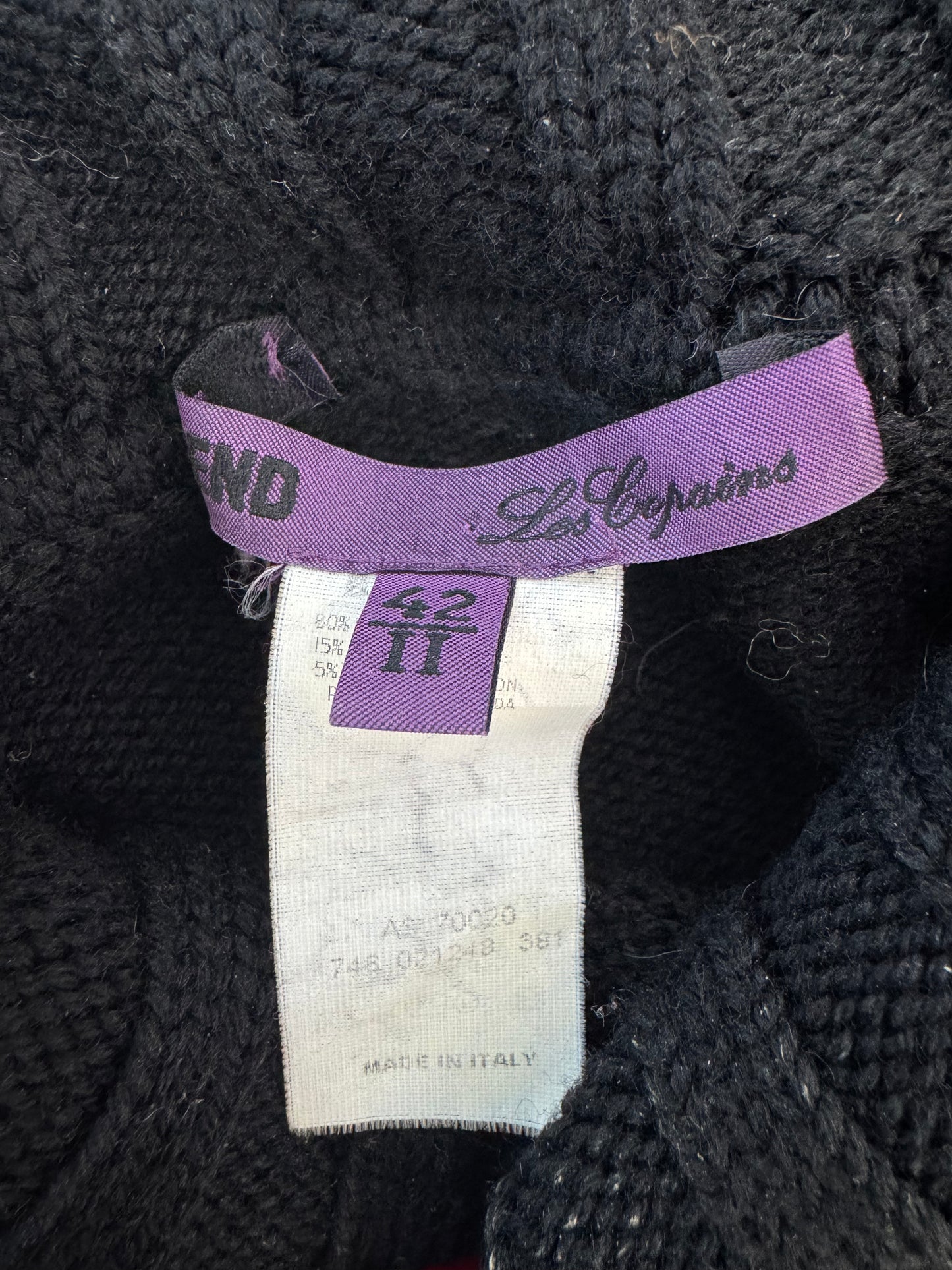 1990s Trend: Les Copains Textured Turtle Neck