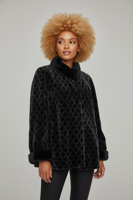 Vintage Elan Sheared Mink Coat