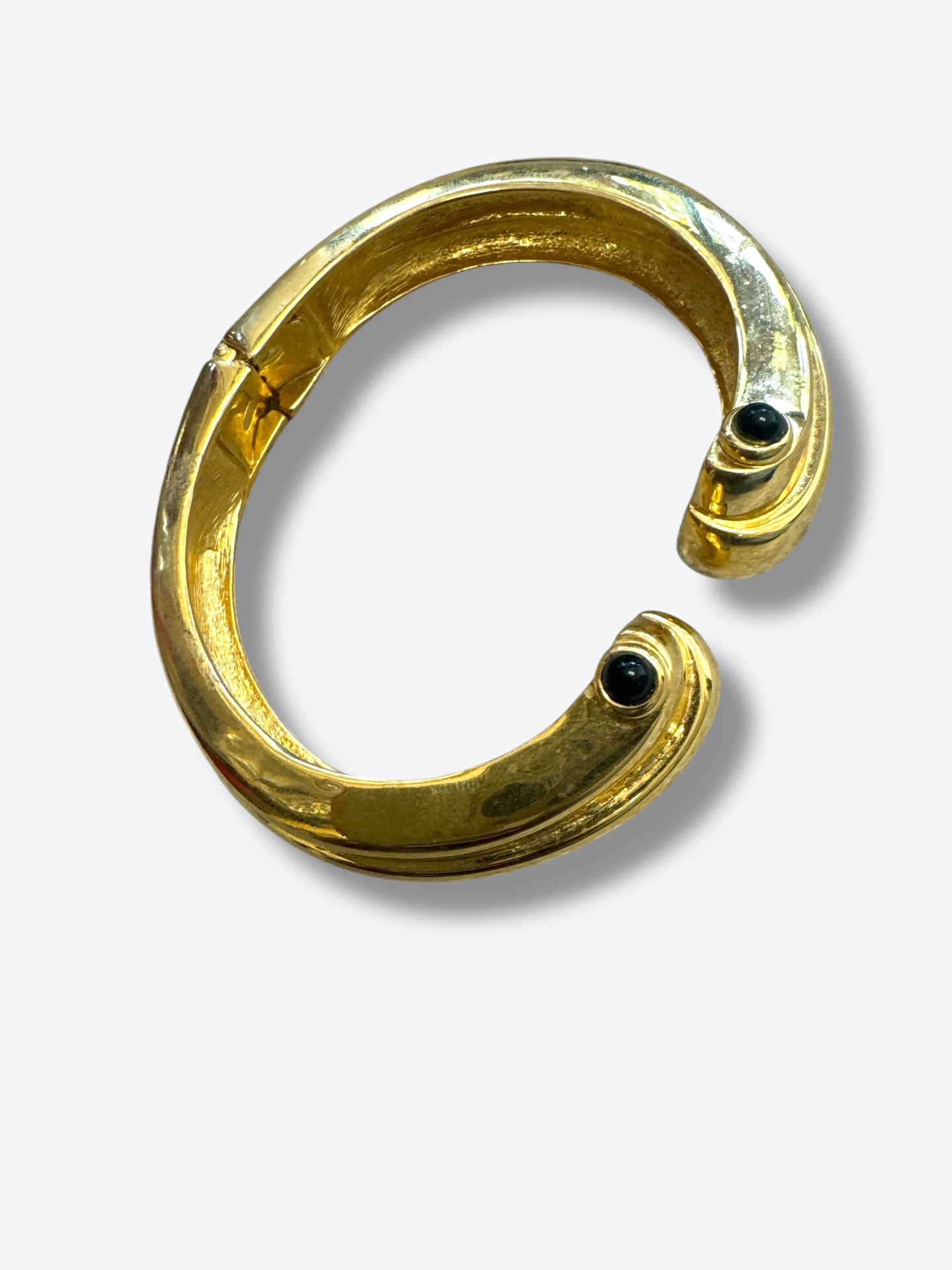 Joan Rivers Gold Hinge Bracelet