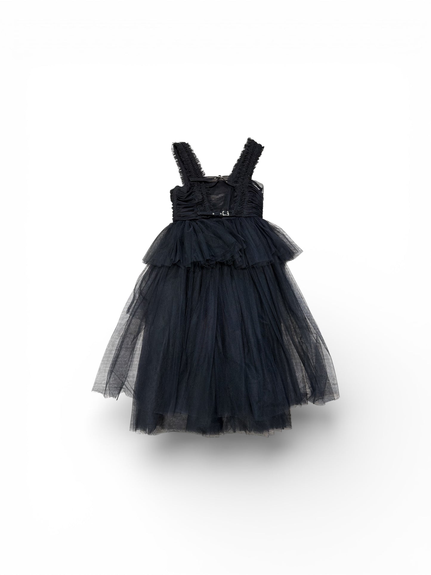 Noir Kei Ninomiya for Comme Des Garçon Nylon Tulle Dress