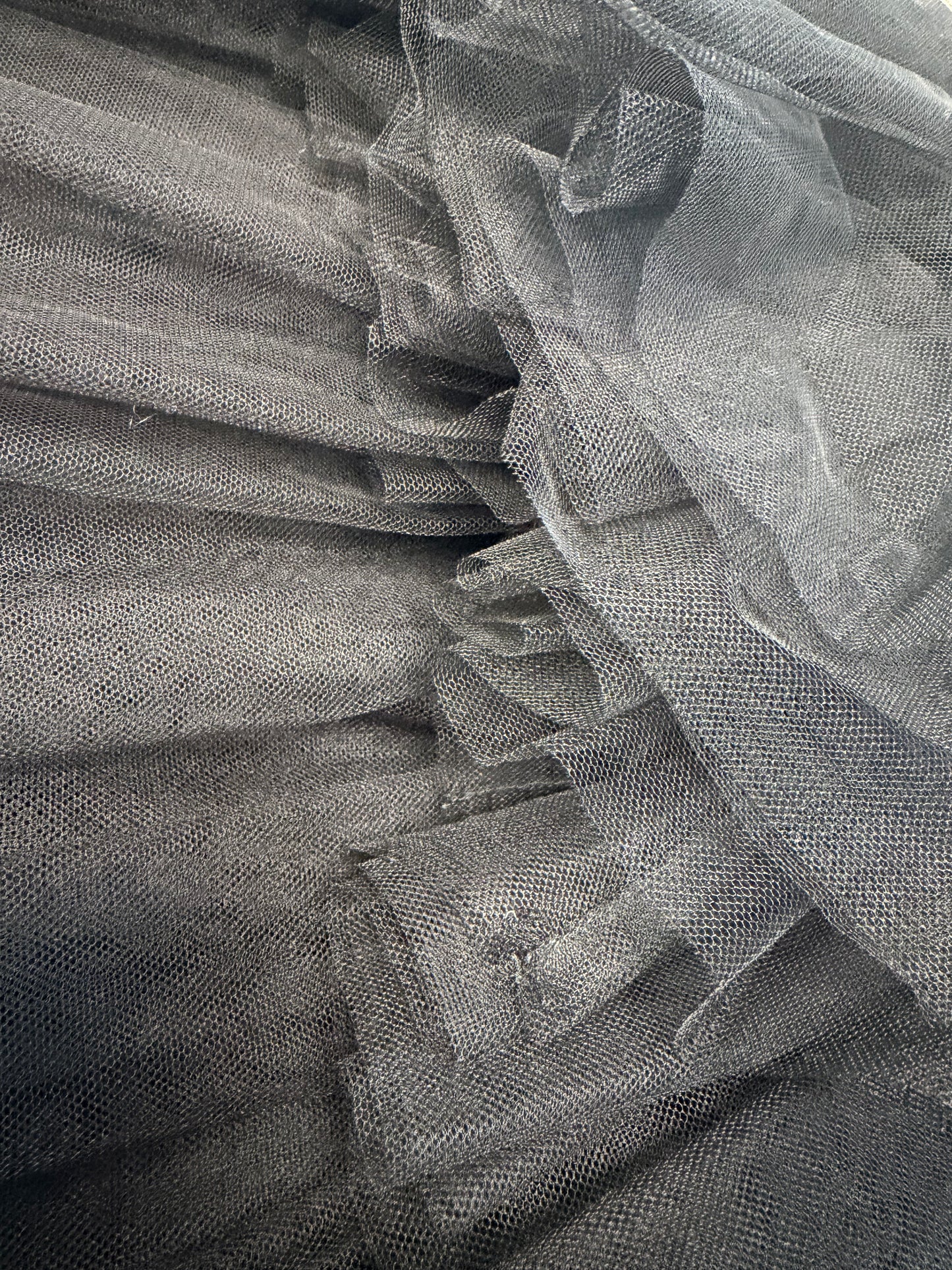 Noir Kei Ninomiya for Comme Des Garçon Nylon Tulle Dress