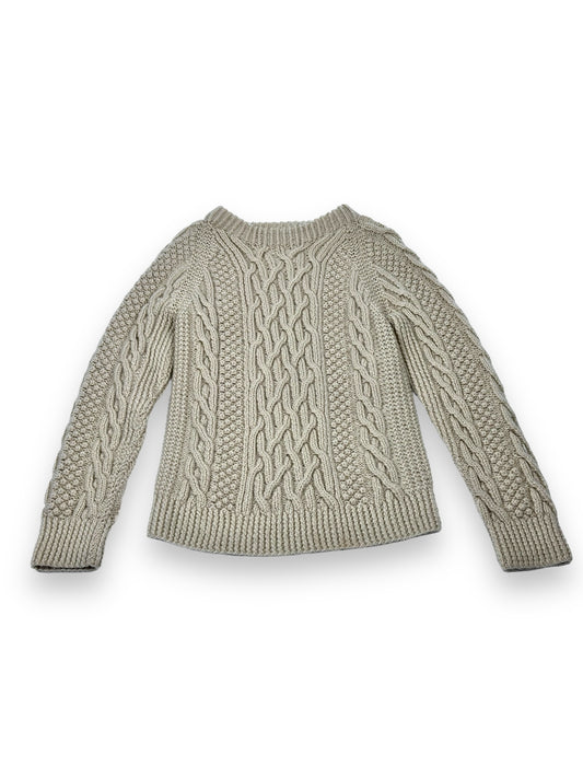 Vintage Creme Textured Sweater