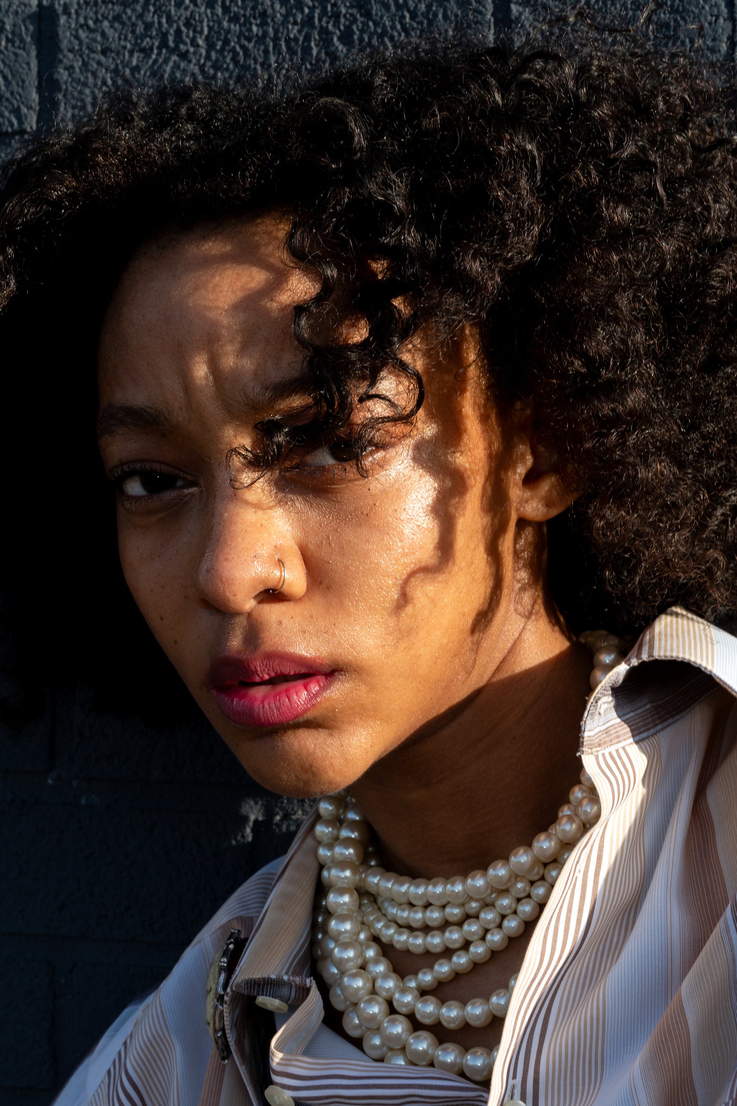 1990s/Y2K Double Stranded Layered Pearl Necklace