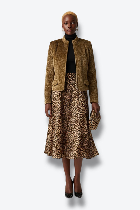 1990s Oscar De Le Renta Velour Jacket (Oscar by Oscar De Le Renta)