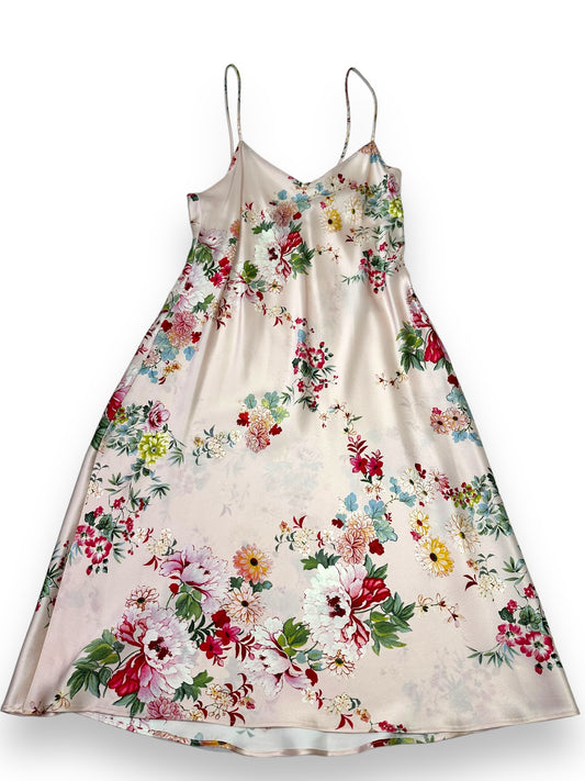 Trend: “Natori” Floral Silk Dress