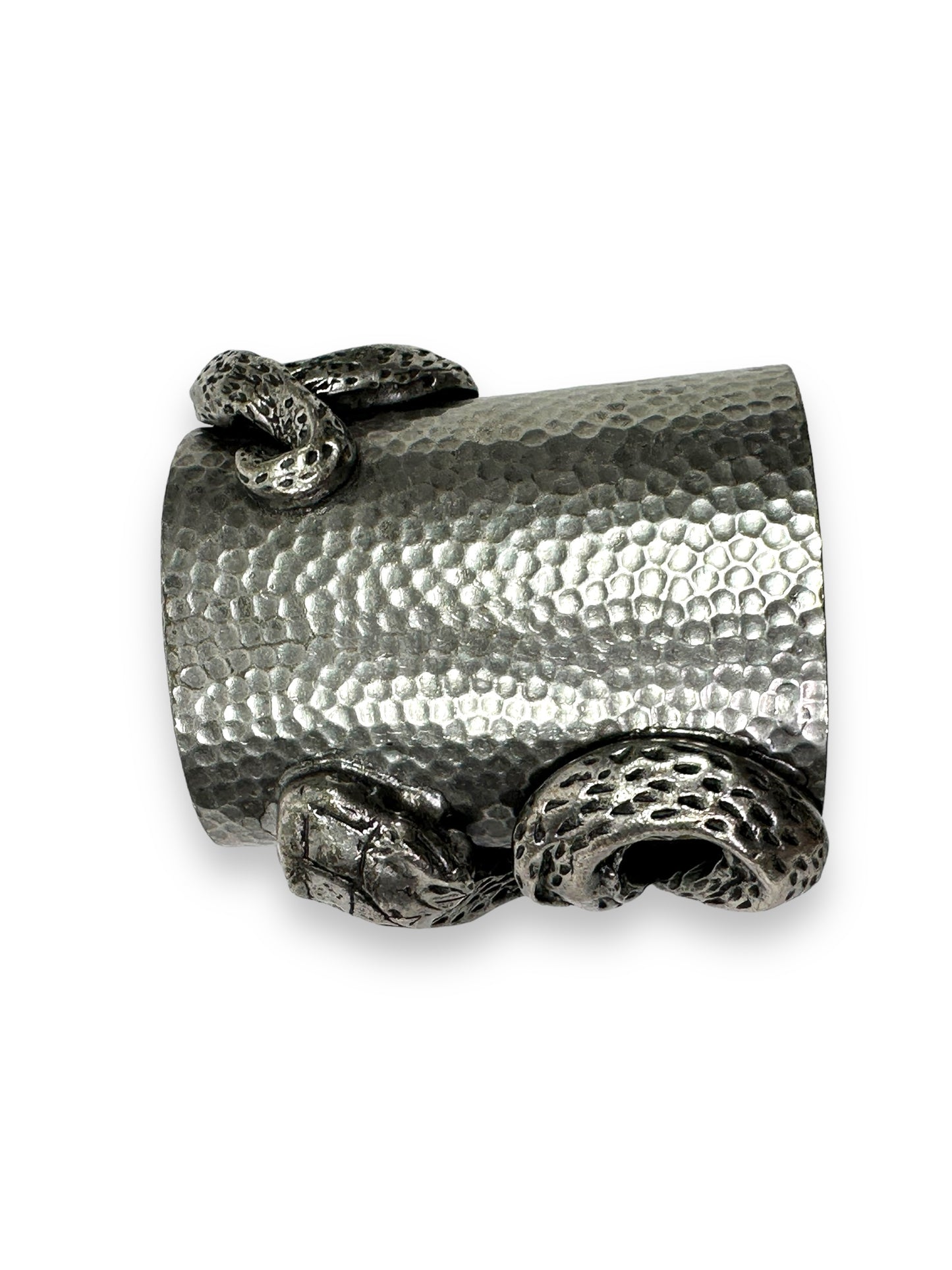 Y2K Sliver Chunky Snake Cuff