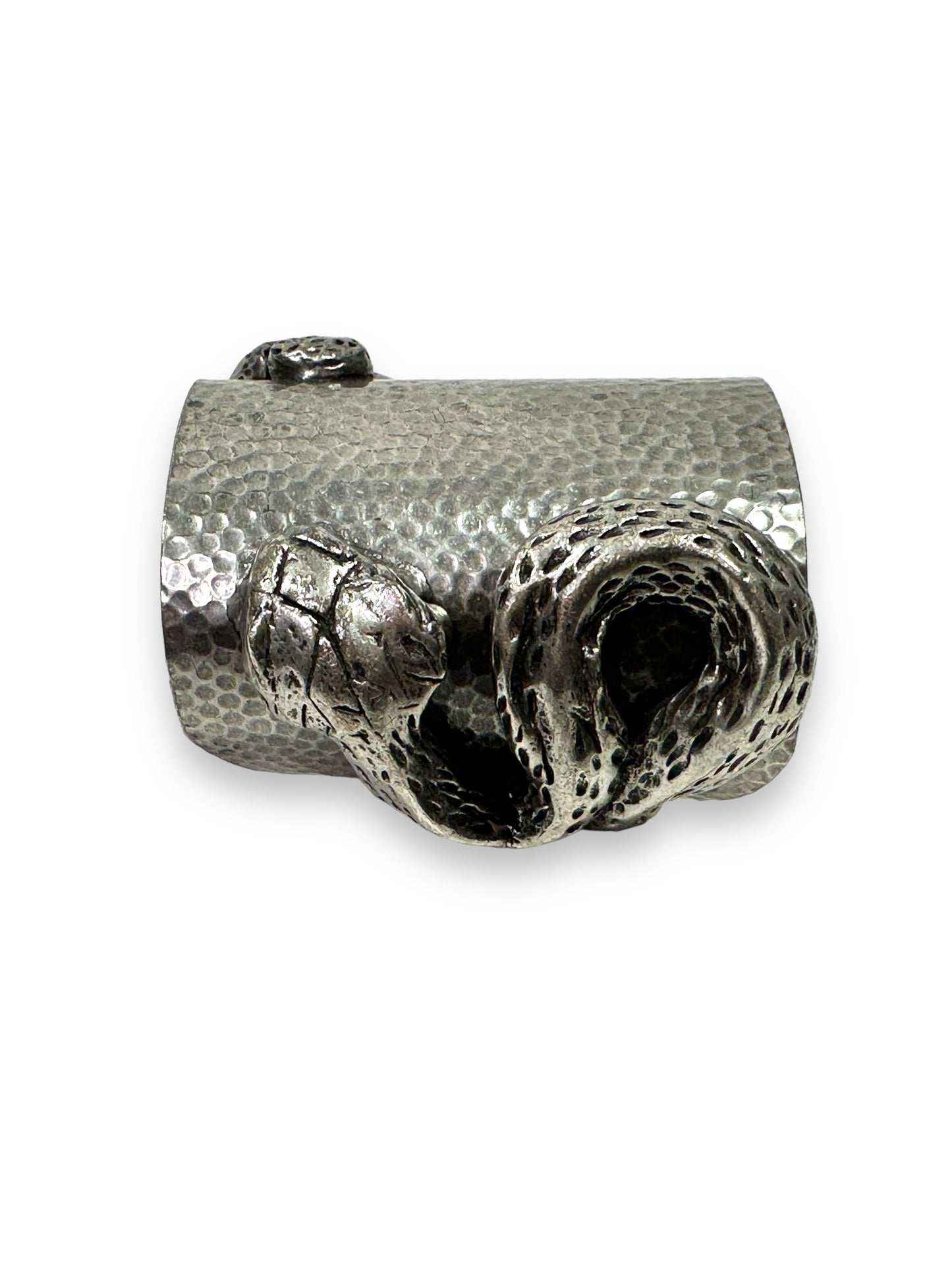 Y2K Sliver Chunky Snake Cuff