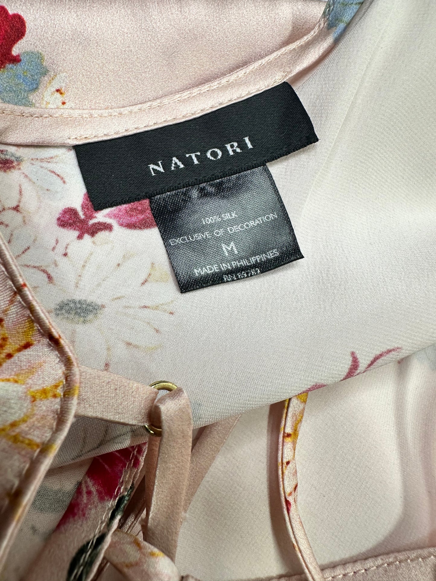 Trend: “Natori” Floral Silk Dress