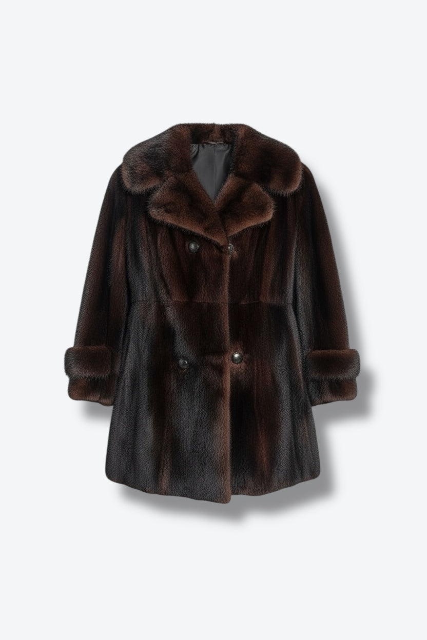 1950s “The Minerva” Mink Trench Jacket